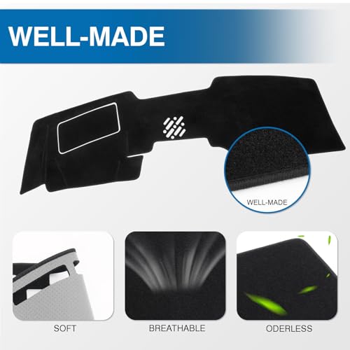 Black Dash Cover for Mazda CX (CX-90 24-26(Black))
