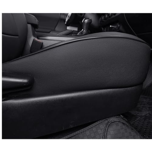 Custom Fit Tacoma Car Seat Covers for Toyota Tacoma 2016 2017 2018 2019 2020 2021 2022 2023 Access Cab (Leather (Black) / 2016-2023 Full Set Access Cab,2DR)