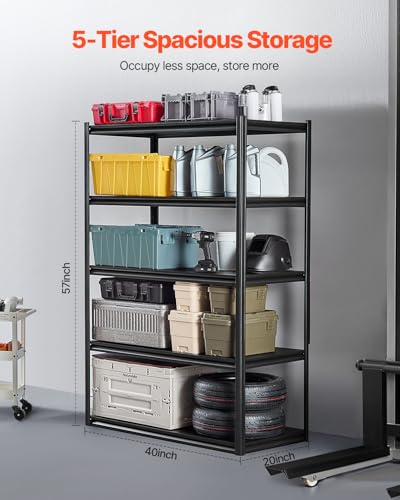 Storage Shelves (24" D x 48" W x 72" H)