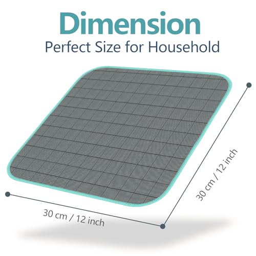 Glass Polishing Streak Free Miracle Cleaning Cloth (Grey-green)