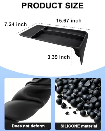 Silicone Dashboard Tray for 2025 2026 Lexus TX 350 500h 550h+