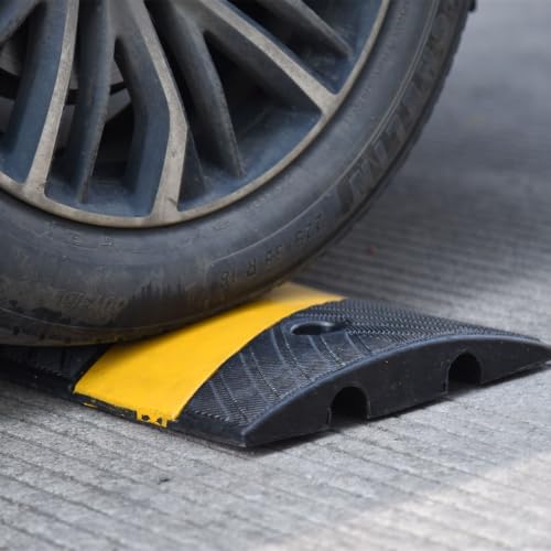 1 Pack 72 Inch Heavy Duty Rubber Speed Bump Hump
