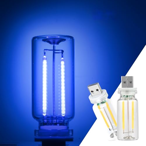 2 Pack Car LED Lights Interior (2 pack / blue)