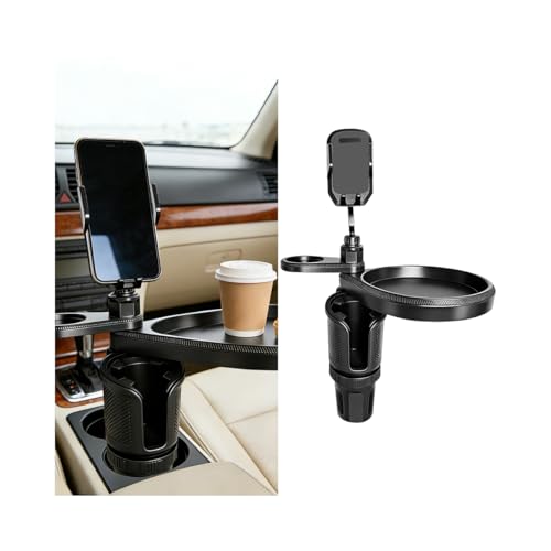 Car Cup Holder Tray (Black)