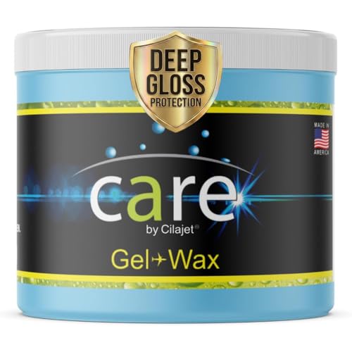 Care Gel-Wax, Car Wax for Shiny Finish, Reduces Water Spot, Durable, Effective on Various Surfaces, 26 Oz