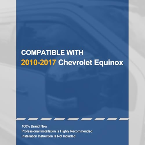 4PCS Tape On Window Visors for 2010 (10-17 Chevy Equinox)