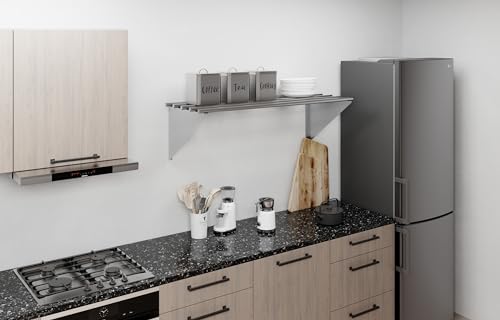 18 in. x 48 in. NSF Stainless Steel Tubular Wall Shelf (18 in. x 48 in.)