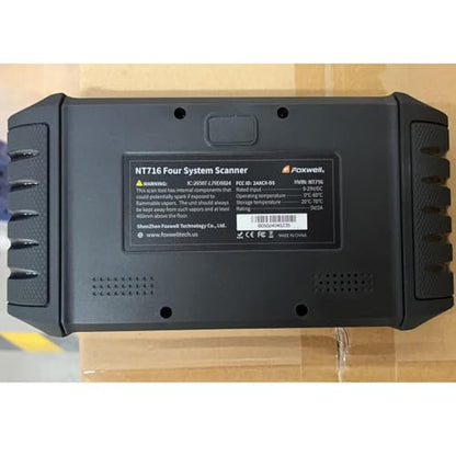 NT716 Bidirectional OBD2 Scanner Diagnostic Tool 4 (NT716 4 System with 9 Resets Black / 2026)