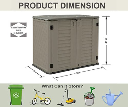 Storage Shed Weather Resistance (Coffee)