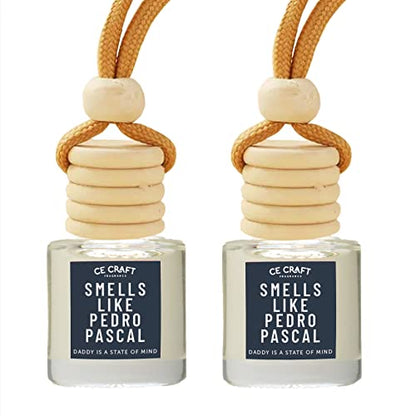 CANDECraftCo 2 Pack Hanging Car Air Freshener Diffuser for Essential Oils