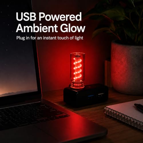 Red USB Night Light (Red)