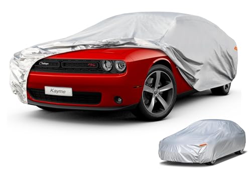 Coupe Car Cover Waterproof All Weather (Aluminum-Silver / 1 C6 Fit Coupe/Cabrio-Length (204" To 210"))