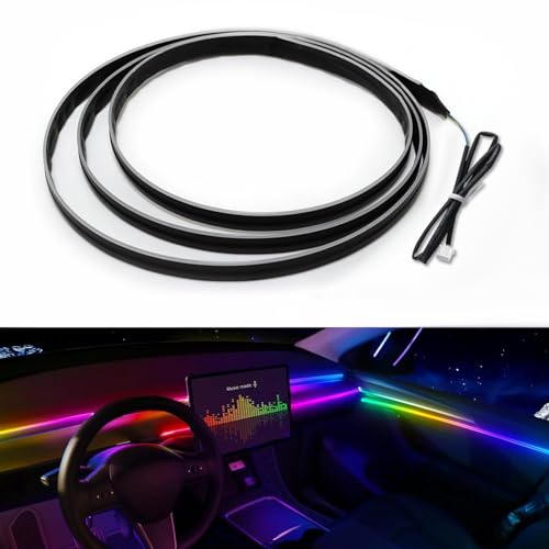 Dreamcolor 43‑Inch Acrylic Car Interior LED Strip Light (Dreamcolor 43.31 inch)