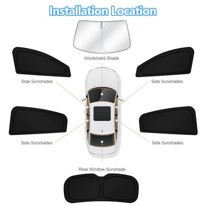 Car Window Shades for Honda HR (FOR | HR-V 2016-2022 (6pcs))