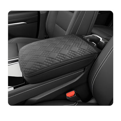 2026 2027 Traverse Center Console Cover Compatible with 2024 2025 2026 2027 Chevrolet Traverse Accessories 2027 Traverse LT (2024-2027 Traverse Thick Black)