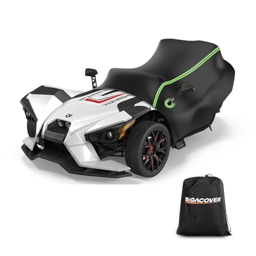 Half Cover for Polaris Slingshot S SL SLR R Signature LE Accessories (Black / Half Cover for Polaris Slingshot)
