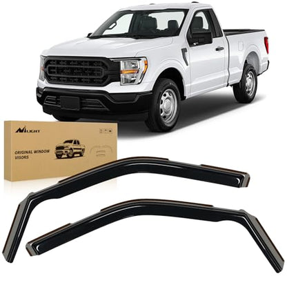 in Channel Rain Guards for Ford F150 Reg (Ford F150 2021-2026)