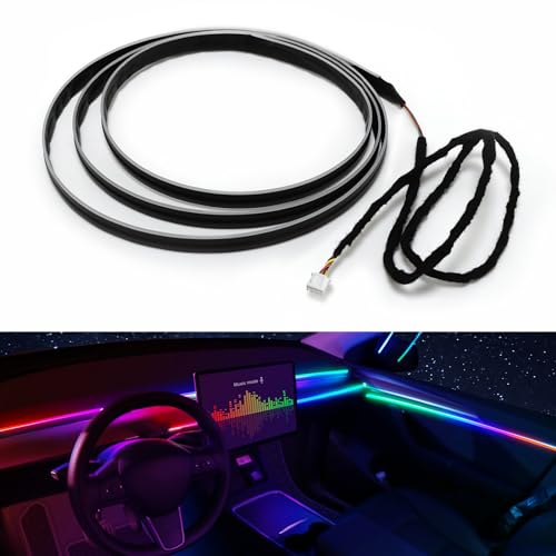 Dreamcolor Acrylic Interior Car LED Strip Light 43 (Dreamcolor 1 Light (43 inch - Only Strip))