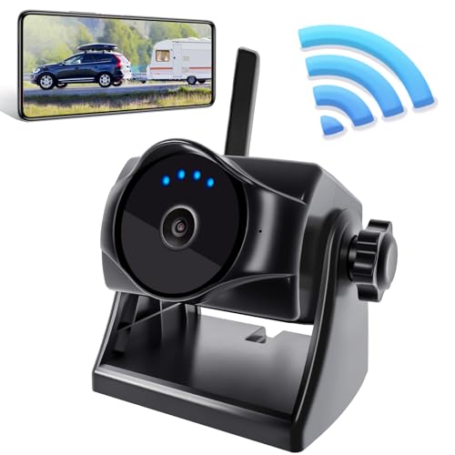 1080P Magnetic Wireless Backup Camera WiFi Hitch Camera (A backup camera)