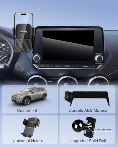 Car Phone Holder for Nissan Rogue 2021 (Universal Holder / 21-26 Rogue/20-25 Sentra/19-25 Altima | 8-Inch)