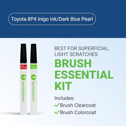 Car Paint Touch Up Brush Kit (Brush - Essential Kit / Dark Blue)