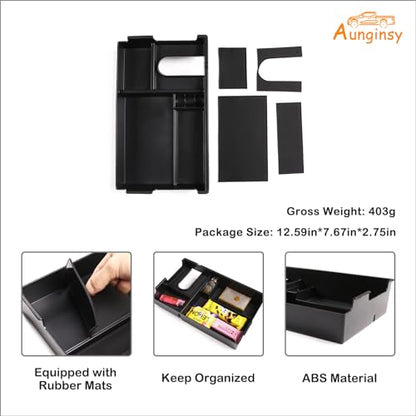 Car Armrest Box Storage Box Compatible with Toyota Tundra 2007 (Armrest Box Storage Box)