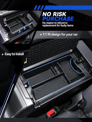 for 2026 RAV4 Center Console Organizer Tray Storage Box for Toyota RAV4 2026 (for 2026 Toyota RAV4)
