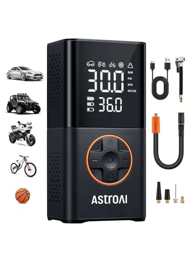 L7 Tire Inflator Portable Air Compressor (Orange)