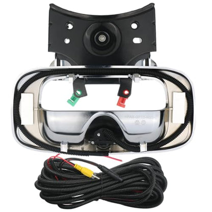 Backup Camera Tailgate Handle Rear View Camera Liftgate Latch Handle Chrome Compatible with 1999 (1999-2007 Chrome)