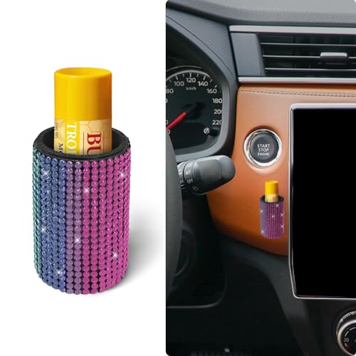 Upright Car Chapstick Holder (Rainbow)