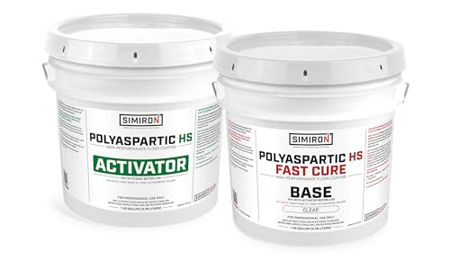 Polyaspartic High Solids Topcoat Coating System (Fast Cure)