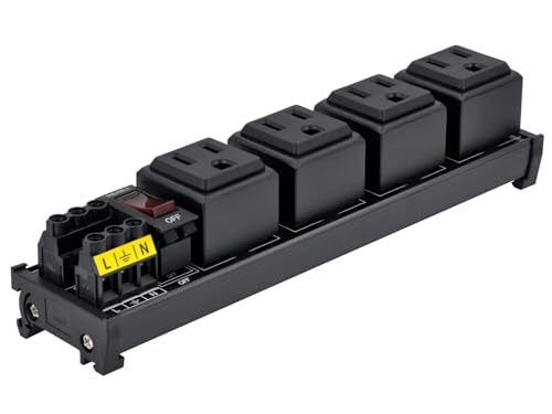 DIN Rail Mount AC 120V NEMA 5 (D-1561T)