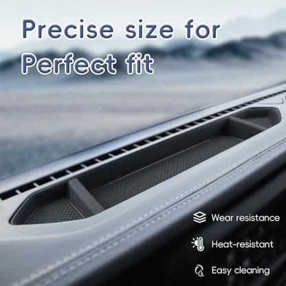 Silicon Organizer Tray Mat Compatible with 2018 (Black / 1 piece/set)
