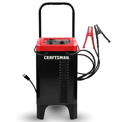 Wheeled 10A Car Battery Charger & Maintainer (250 Amp)