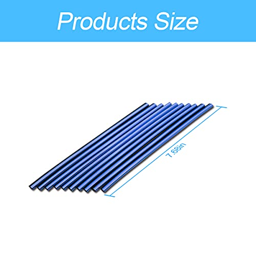 Car Air Conditioner Decoration Strip for Vent Outlet (Blue)