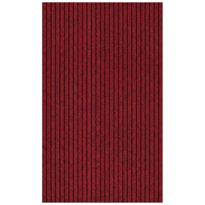 3x4 Indoor Outdoor Door Mat (Red / 2'7" x 4' (Mat))