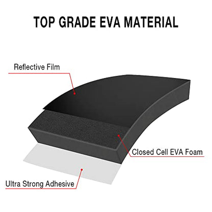 Garage Wall Protector Foam Corner Guard for Parking Lot 4Pk Car Door Bumper (Corner / 4 Pack)