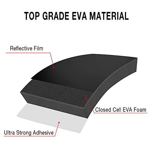 Garage Wall Protector Foam Corner Guard for Parking Lot 2Pk Car Door Bumper (Corner / 2 Pack)