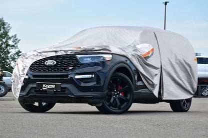 6 Layers Waterproof SUV Car Cover for Ford Explorer 2006 (LM-Silver / 27. Custom Fit Ford Explorer)