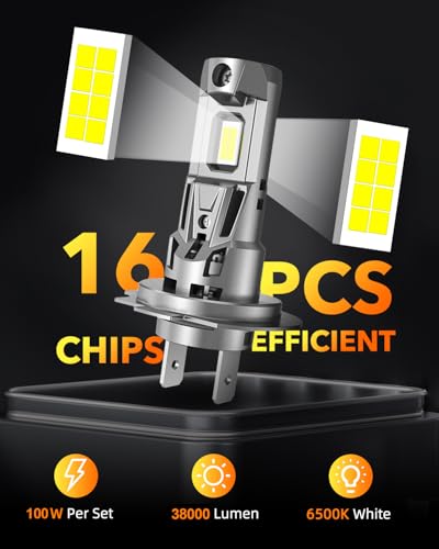 H7 Light Bulbs 6500K White (H7)