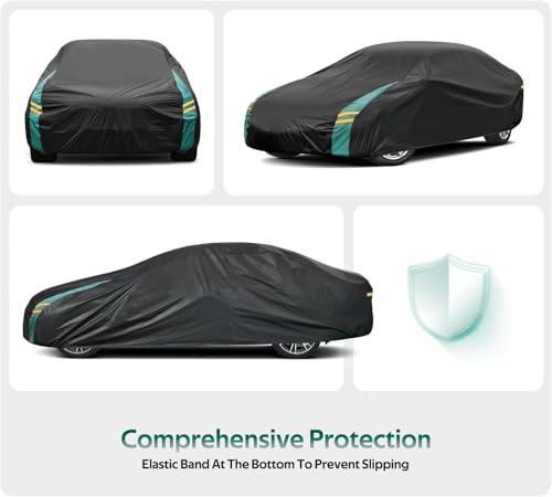 Coupe Car Cover Custom Fit for Lexus ES 300 330 350 (One-green / 6 Custom Fit Lexus ES)