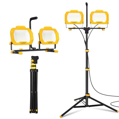 25000 Lumen LED Work Lights with Stand (25000 Lumen)