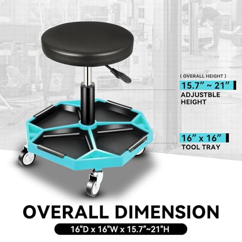 Mechanic Stool (Sky Blue)