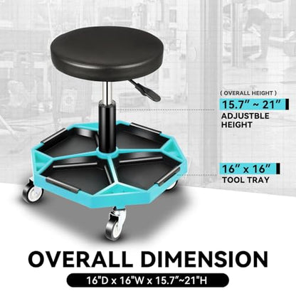 Mechanic Stool (Sky Blue)