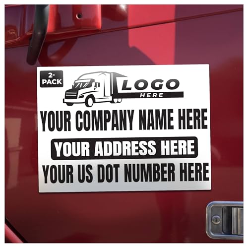 Custom Car Magnet 16x22 Inch 2 Pack (16" x 22" US DOT)