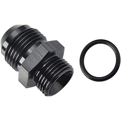 10AN Male Flare to 8AN ORB O (10AN to 8AN ORB / Black - 1PC)