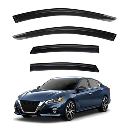 4pcs Window Visors Rain Guards for 2013 (2013-2018 Altima)