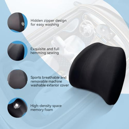 Really Plush Lumbar Support Pillow for Car Seat (Backsaver-seven)