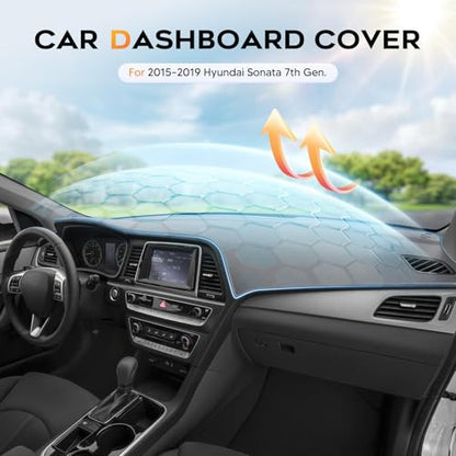 Gray Dash Cover for 2015 (15-19 Sonata(Gray))