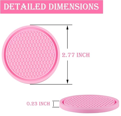Car Cup Coaster (Pink)